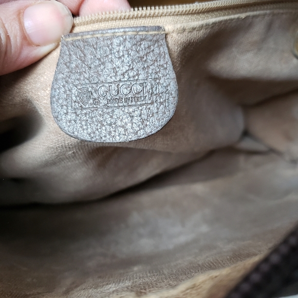Authentic Gucci vintage web sherry line crossbody - Picture 10 of 14
